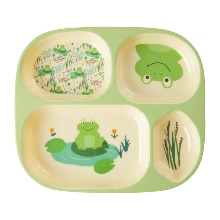 Rice children's dinnerware 4 pieces - Frog - RICE