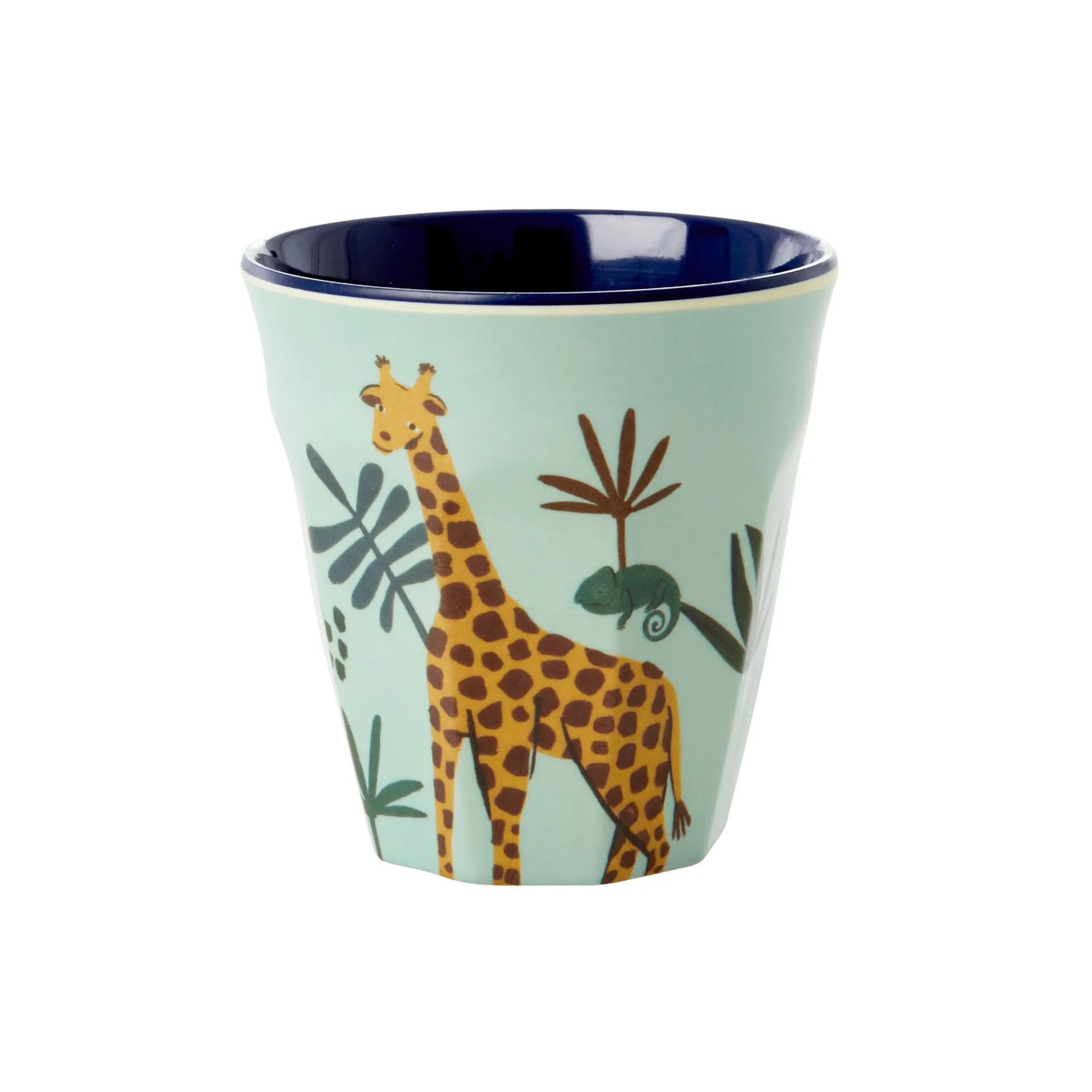 Rice children's mug Jungle animals, blue RICE
