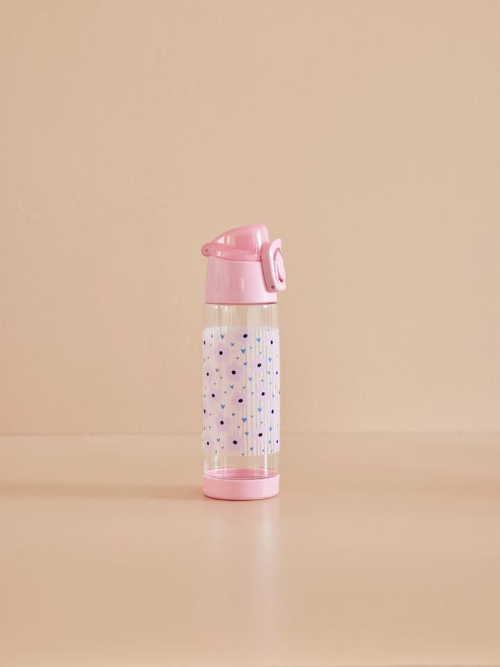 Rice children's water bottle 50 cl, Flower print-pink RICE