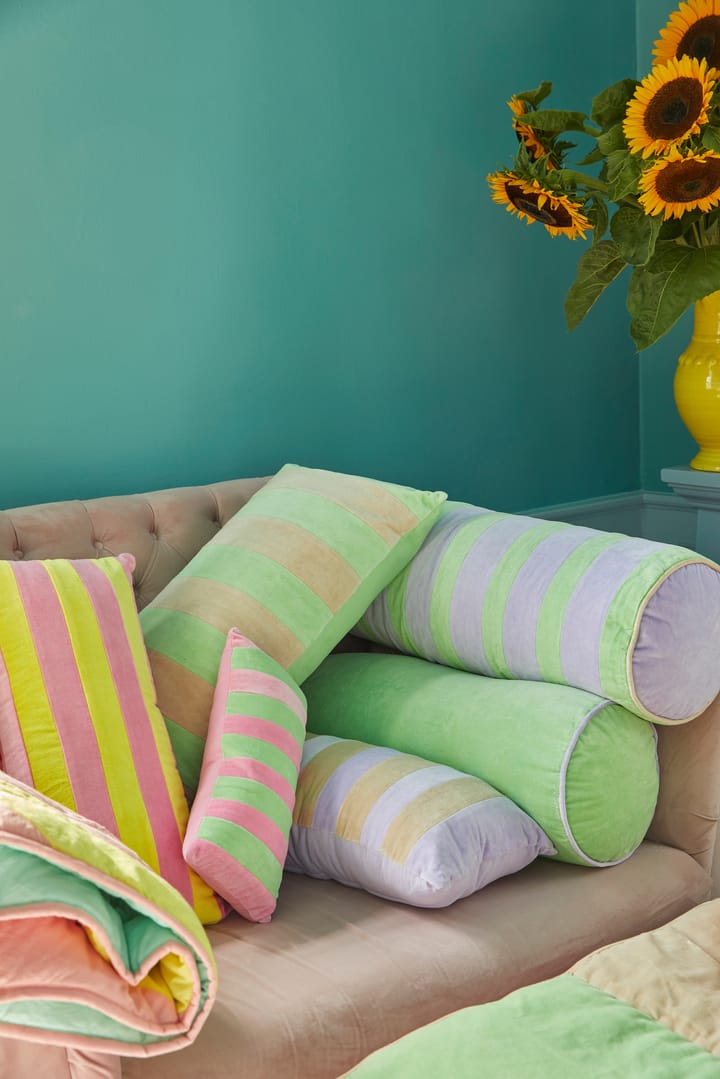 Rice cushion 40x80 cm, Neon green-beige RICE