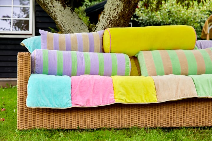 Rice cushion 40x80 cm - Neon green-beige - RICE