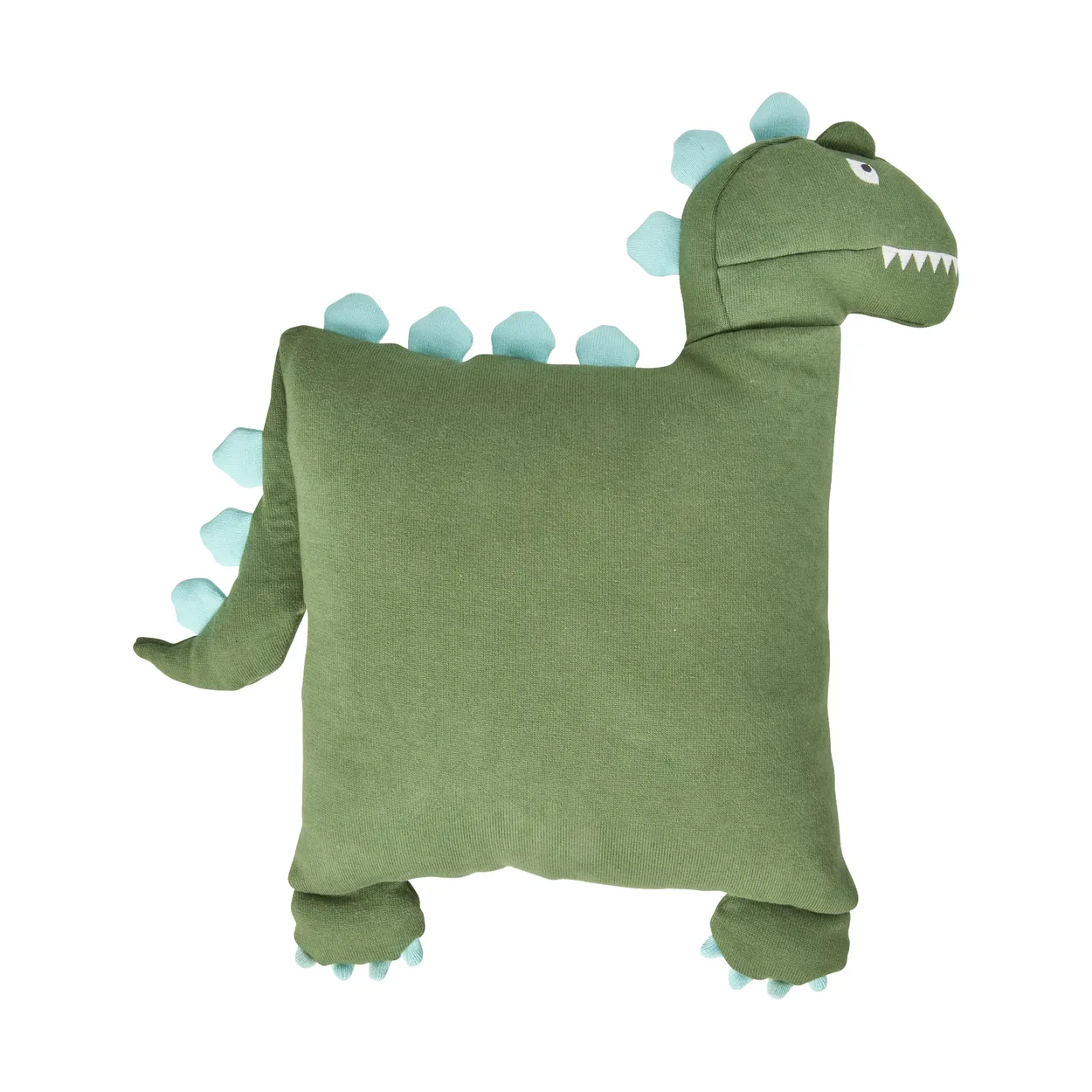 Rice cushion dinosaur 48x52 cm Green | Scandinavian Design | Cushions | Green