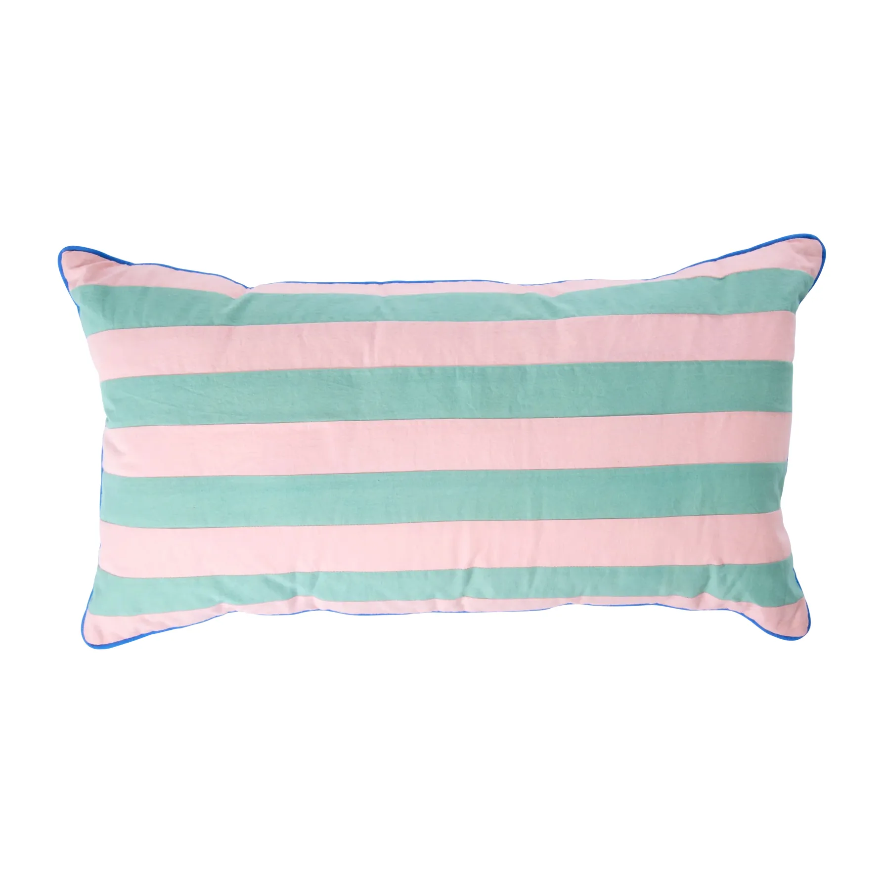 Rice cushion striped 30x60 cm, Pink-green RICE