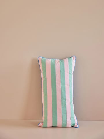Rice cushion striped 30x60 cm - Pink-green - RICE