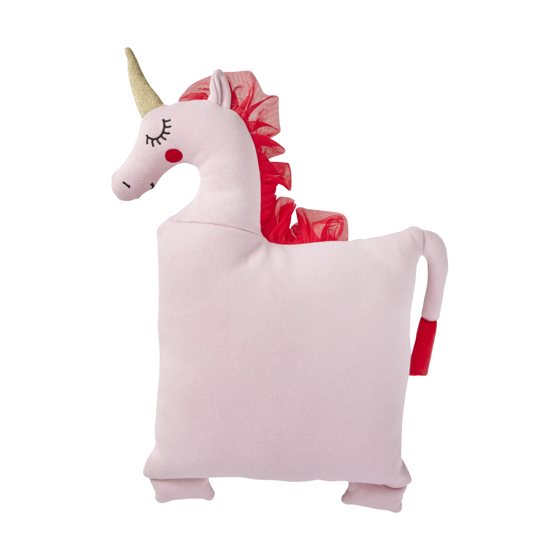 Rice cushion unicorn 40x50 cm, Pink RICE