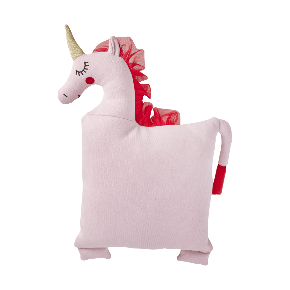 Rice cushion unicorn 40x50 cm Pink | Scandinavian Design | Cushions | Pink