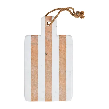 Rice cutting board - marble 20x35.5 cm - Pink stripes - RICE