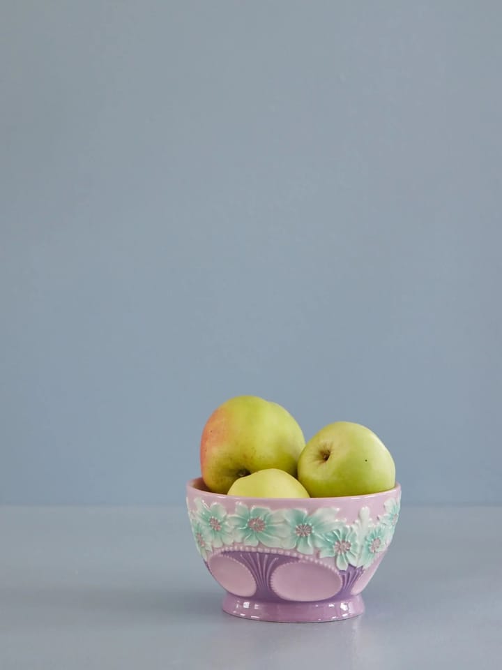 Rice Embossed Flower ceramic bowl Ø14.5 cm, Lavender RICE