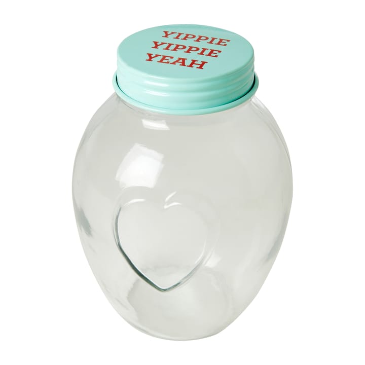 Rice glass jar with lid medium 1.4 liter, Mint RICE