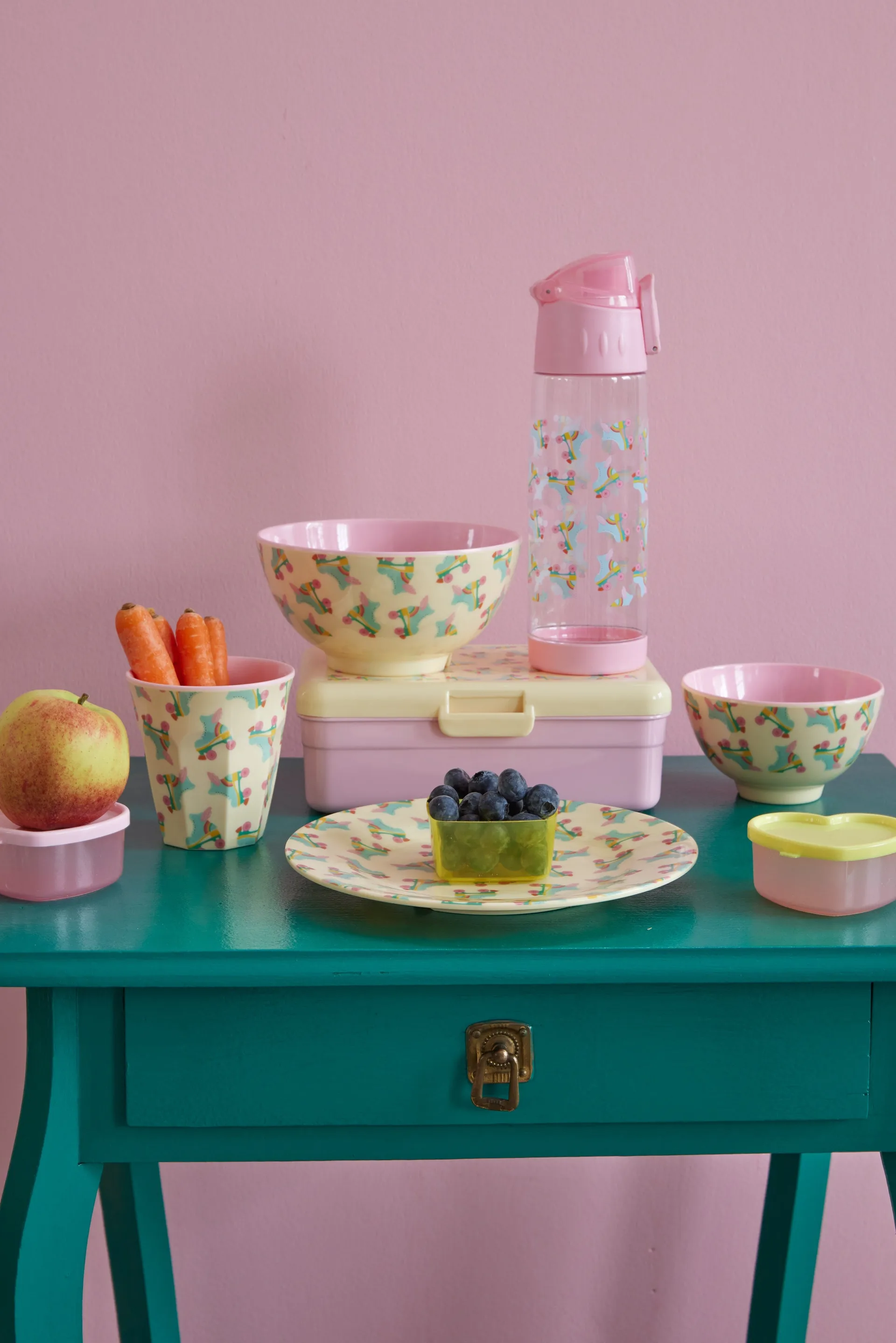 Rice lunchbox 14x21 cm, Roller Skate RICE