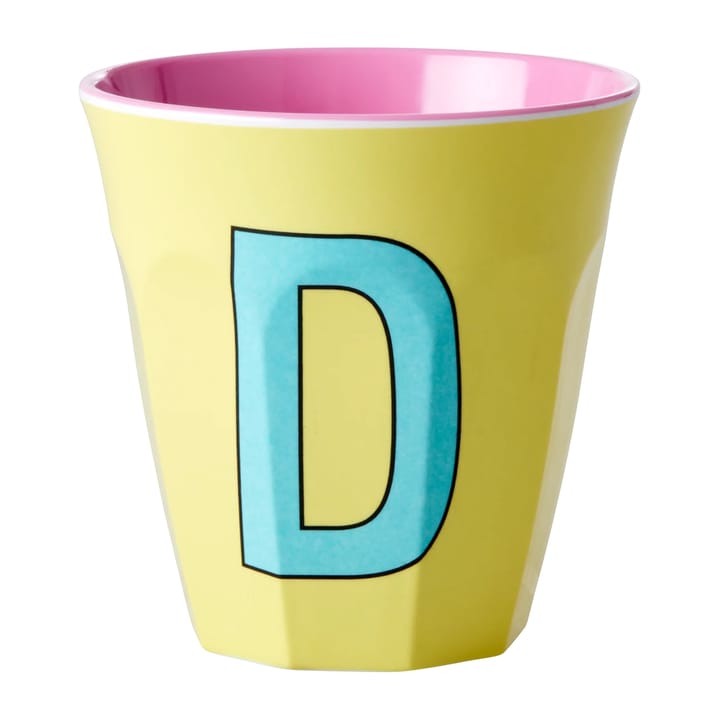 Rice melamin cup medium letter -  D 30 cl - Yellow - RICE
