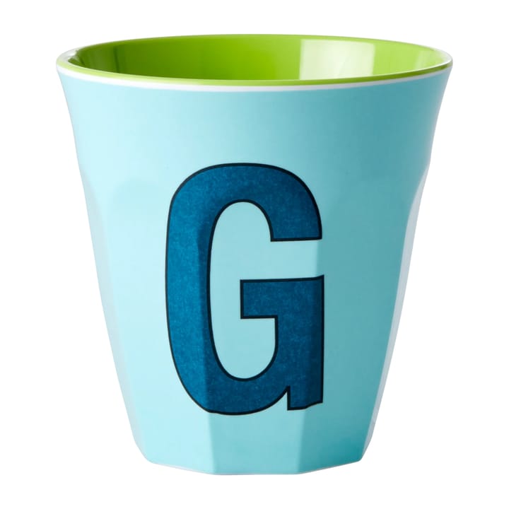 Rice melamin cup medium letter -  G 30 cl - Mint - RICE