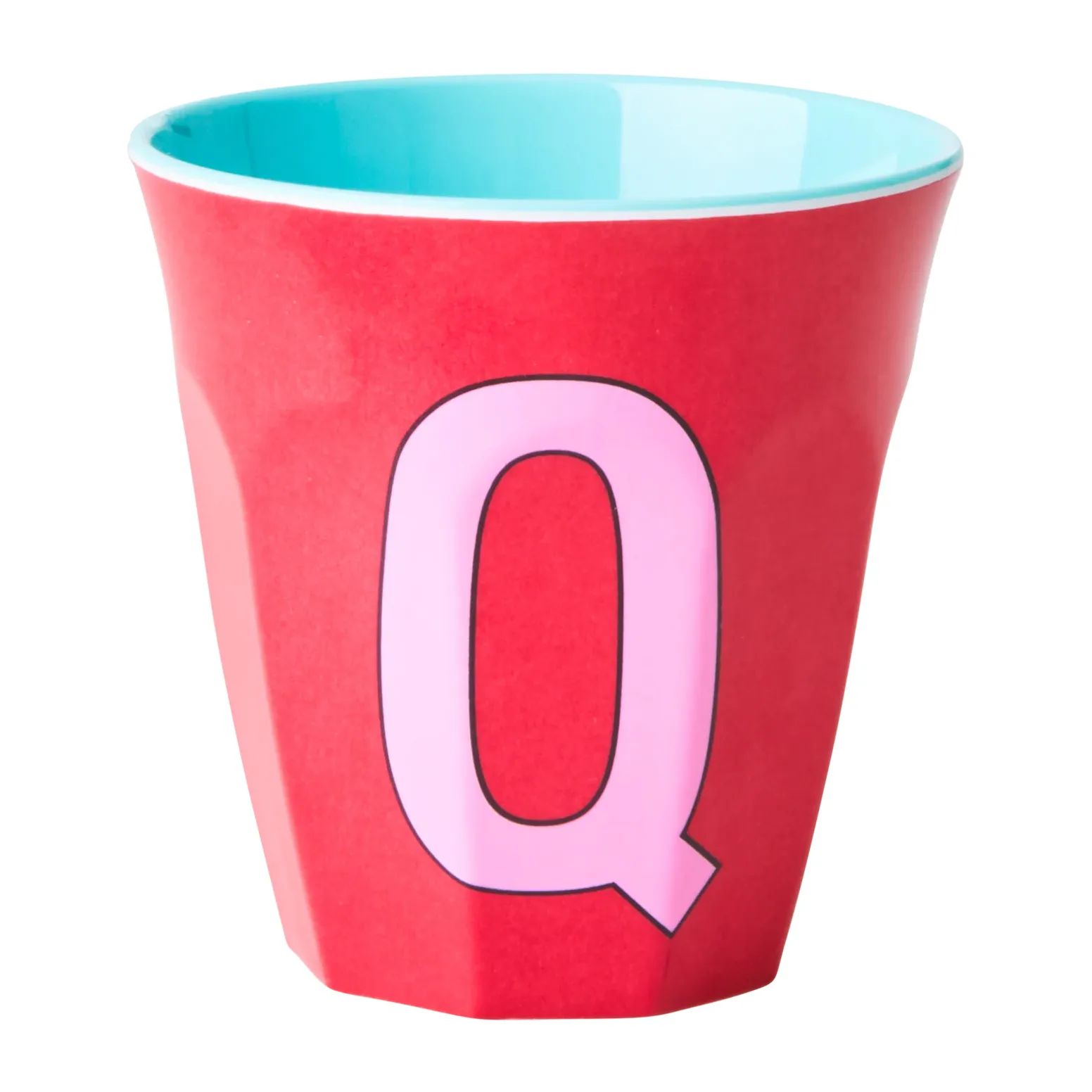 Rice melamin cup medium letter - Q 30 cl, Pink RICE
