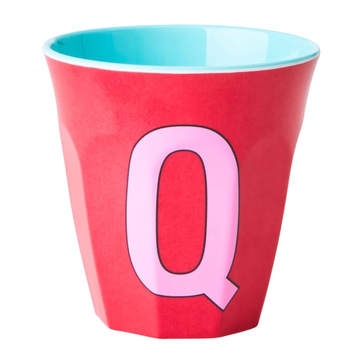 Rice melamin cup medium letter -  Q 30 cl - Pink - RICE