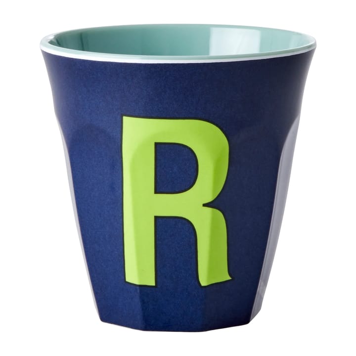 Rice melamin cup medium letter -  R 30 cl - Dark blue - RICE