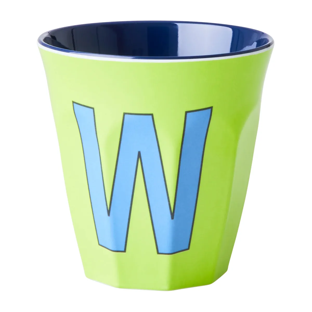RICE Rice melamin cup medium letter - W 30 cl Lime green