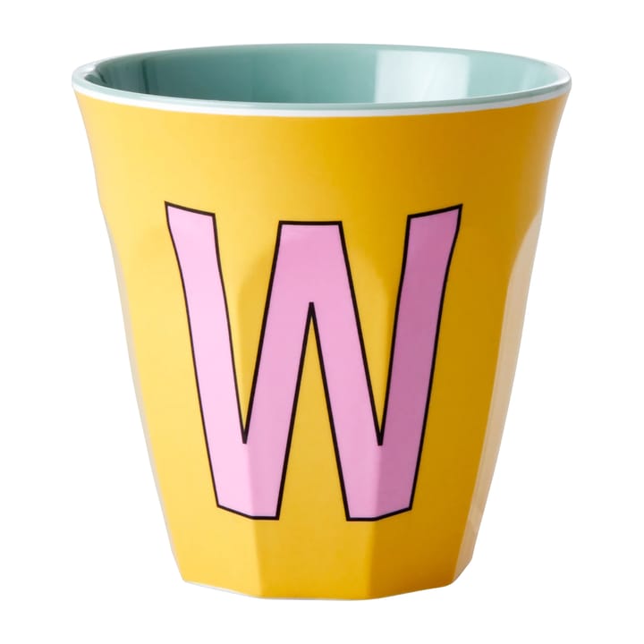 Rice melamin cup medium letter -  W 30 cl - Yellow - RICE