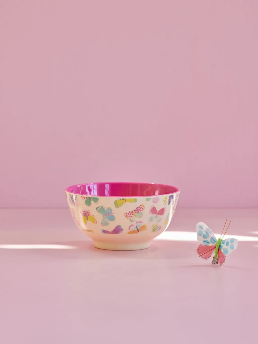 Rice melamine bowl medium, Butterfly RICE