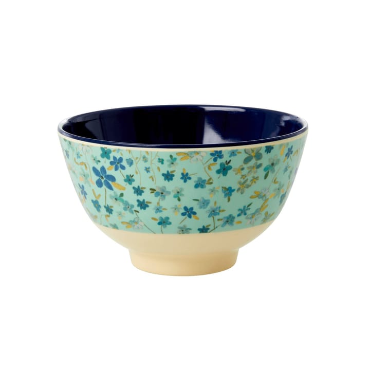 Rice melamine bowl small - blue floral - RICE