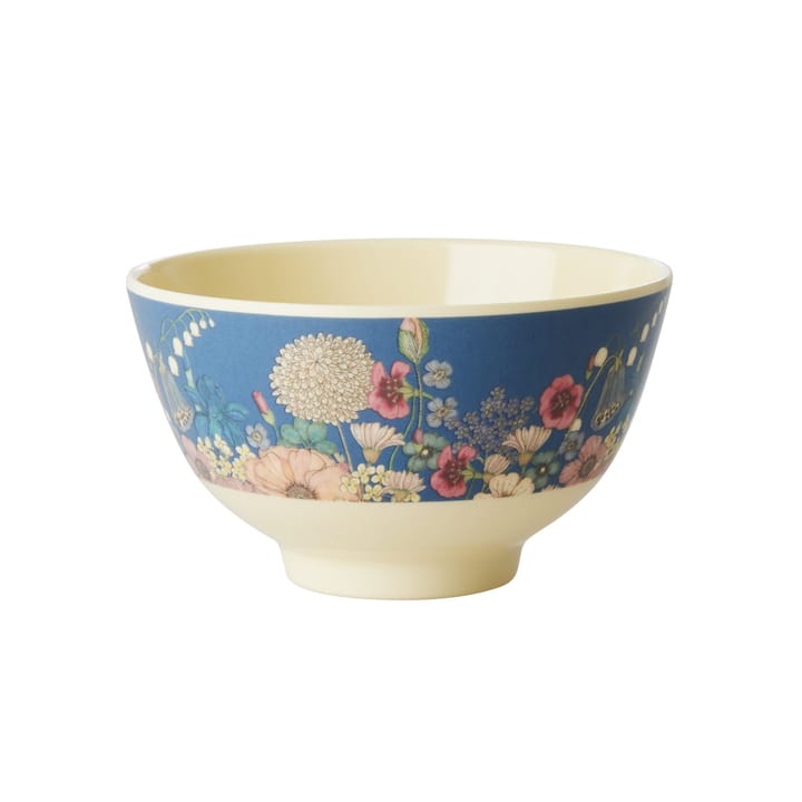 Rice melamine bowl small - Flower collage - RICE