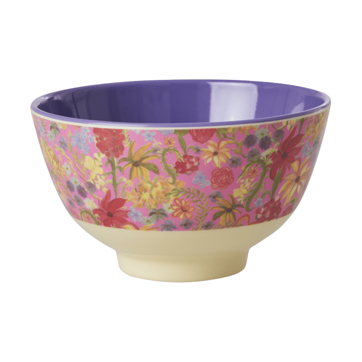 Rice melamine bowl small - Swedish Flower - RICE