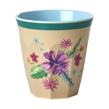 Rice melamine cup medium - Arda bloom - RICE