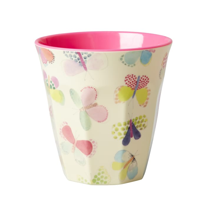 Rice melamine cup medium, Butterfly RICE