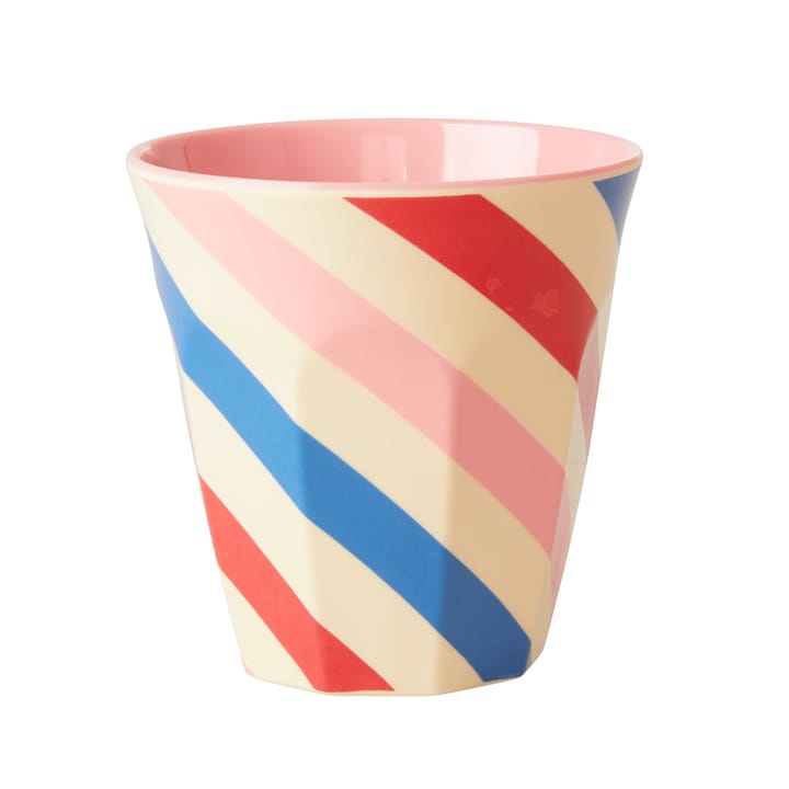 Rice melamine cup medium - Candy stripes - RICE
