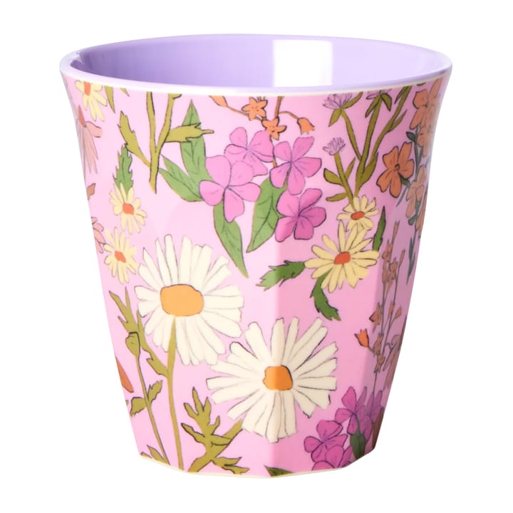 Rice melamine cup medium - Daisy dearest - RICE