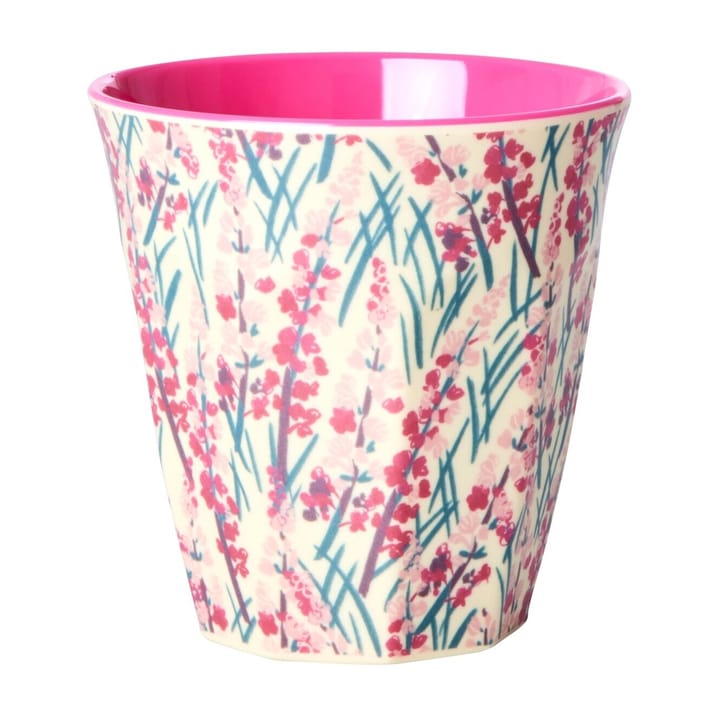 Rice melamine cup medium - Floral field - RICE