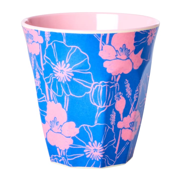 Rice melamine cup medium - Poppies love - RICE
