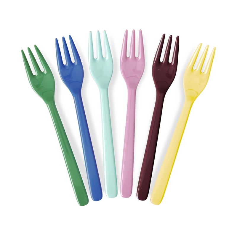 RICE Rice melamine fork 6-pack Show your true colours.