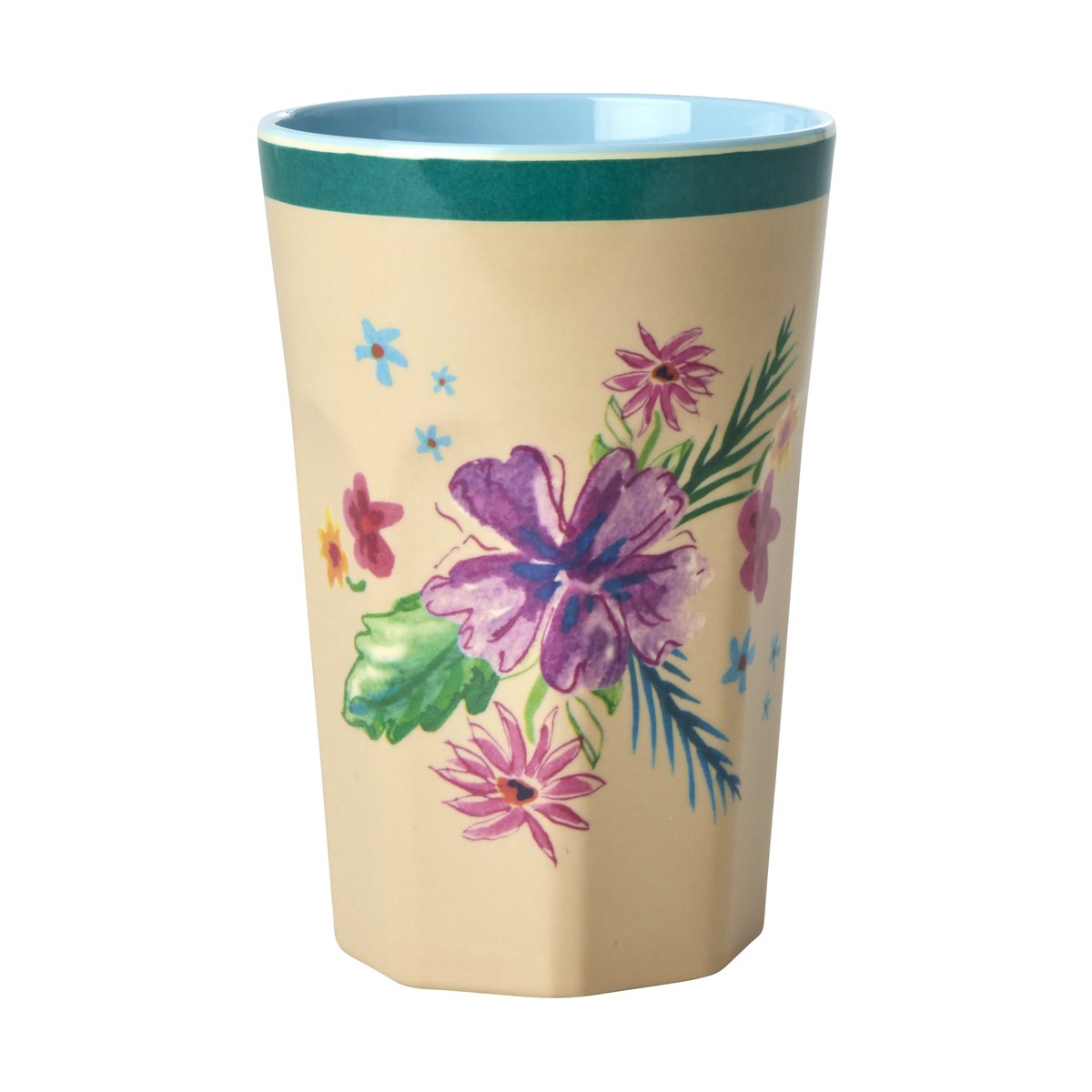 Rice melamine mug high Arda bloom | Scandinavian Design | Drinking glasses & tumblers | Multi