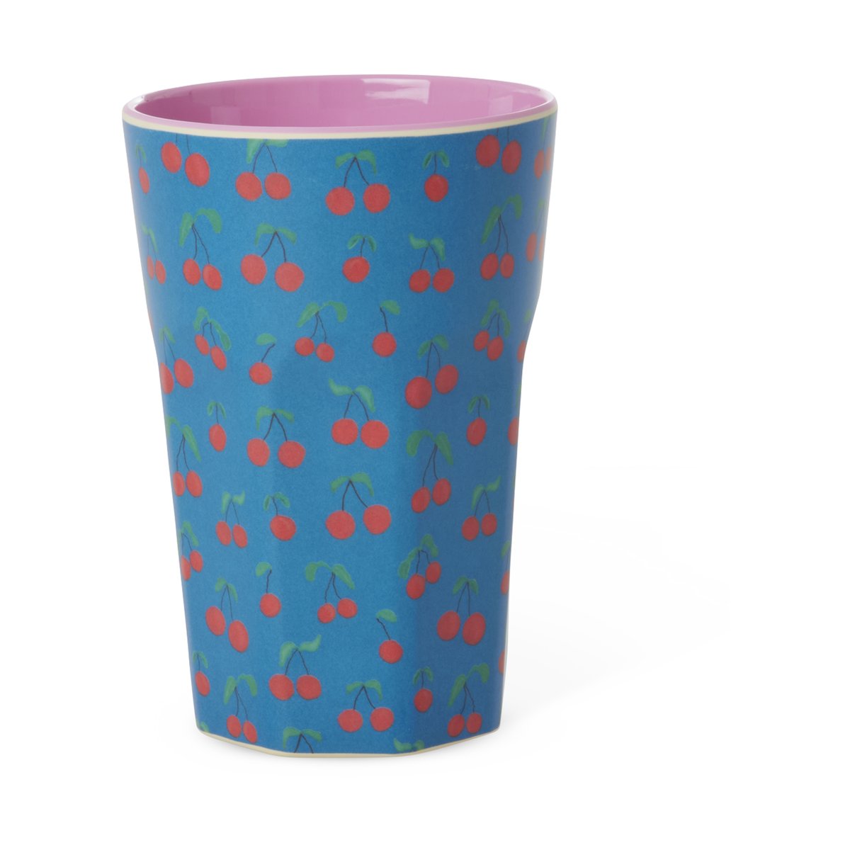 Rice melamine mug high Cherry | Scandinavian Design | Drinking glasses & tumblers | Blue