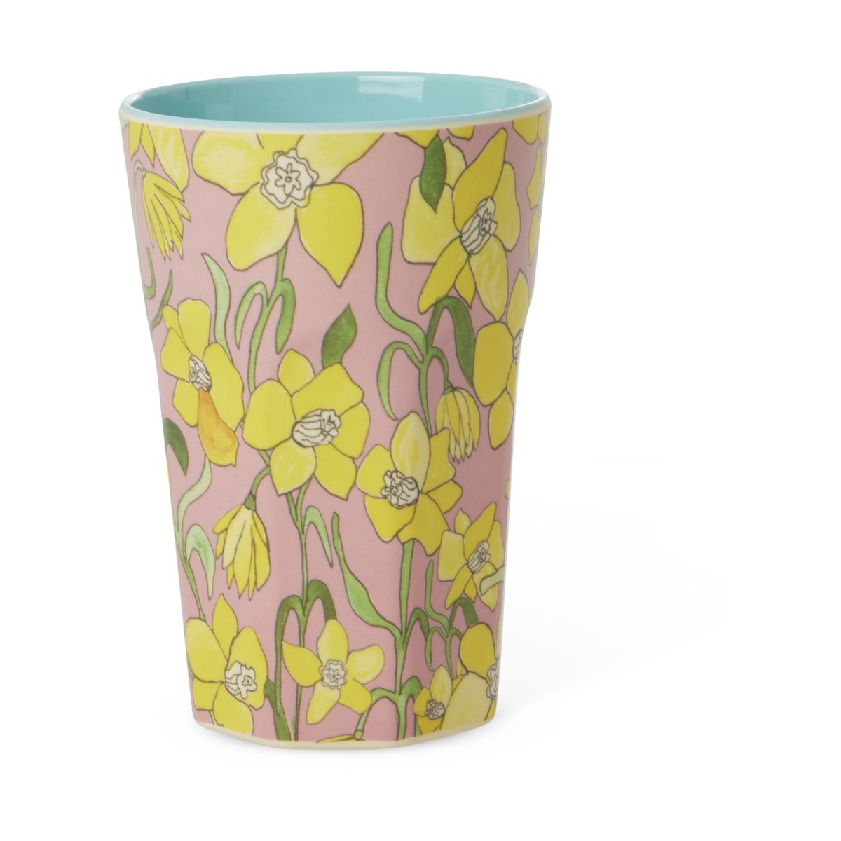 Rice melamine mug high Daffodil | Scandinavian Design | Drinking glasses & tumblers | Blue