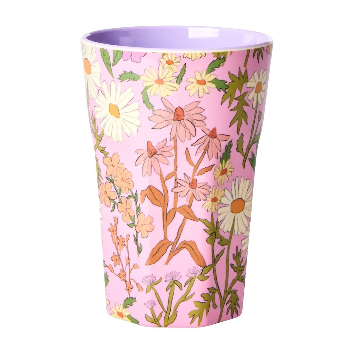Rice melamine mug high Daisy dearest | Scandinavian Design | Drinking glasses & tumblers | Multi