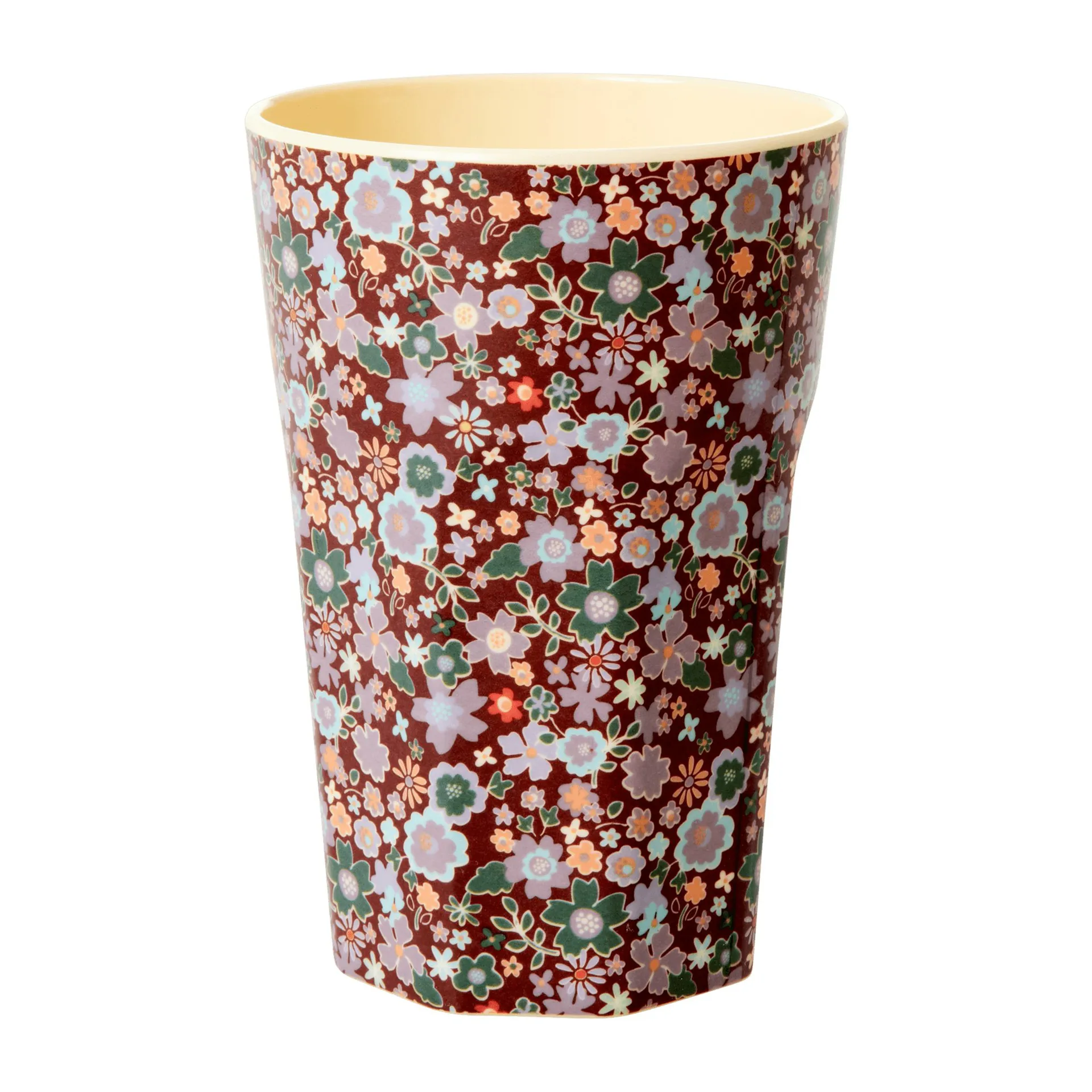 Rice melamine mug high, Fall flower RICE