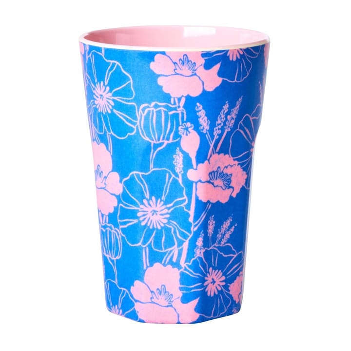 Rice melamine mug high - Poppies love - RICE