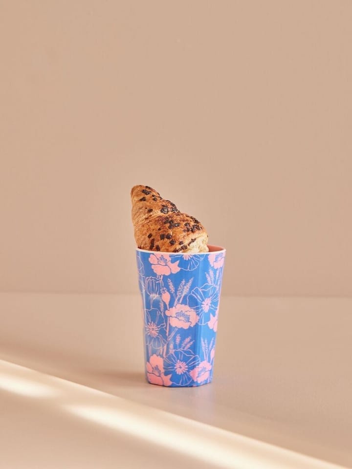 Rice melamine mug high, Poppies love RICE