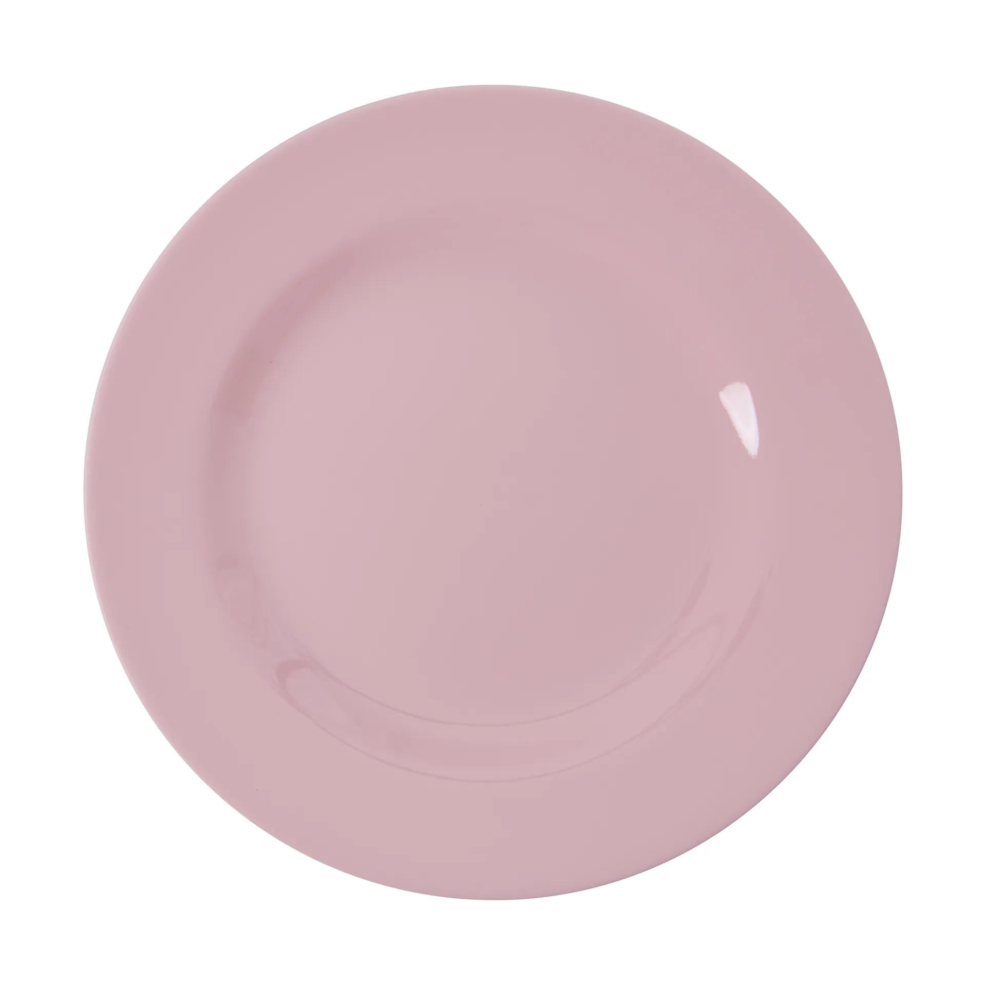 Rice melamine plate 20 cm 6-pack, Soft Pink RICE