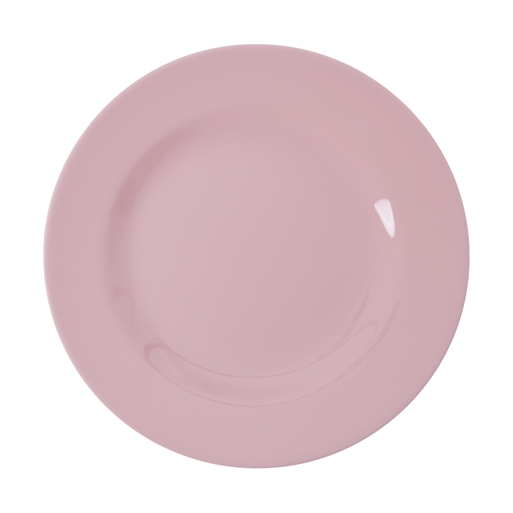 Rice melamine plate 20 cm 6-pack, Soft Pink RICE
