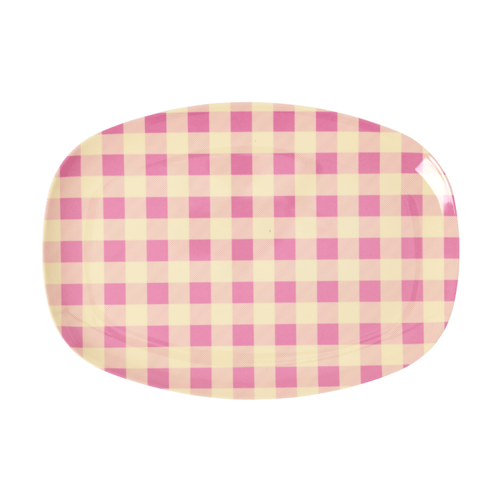 Rice melamine plate 22x30 cm - Check It Out - RICE