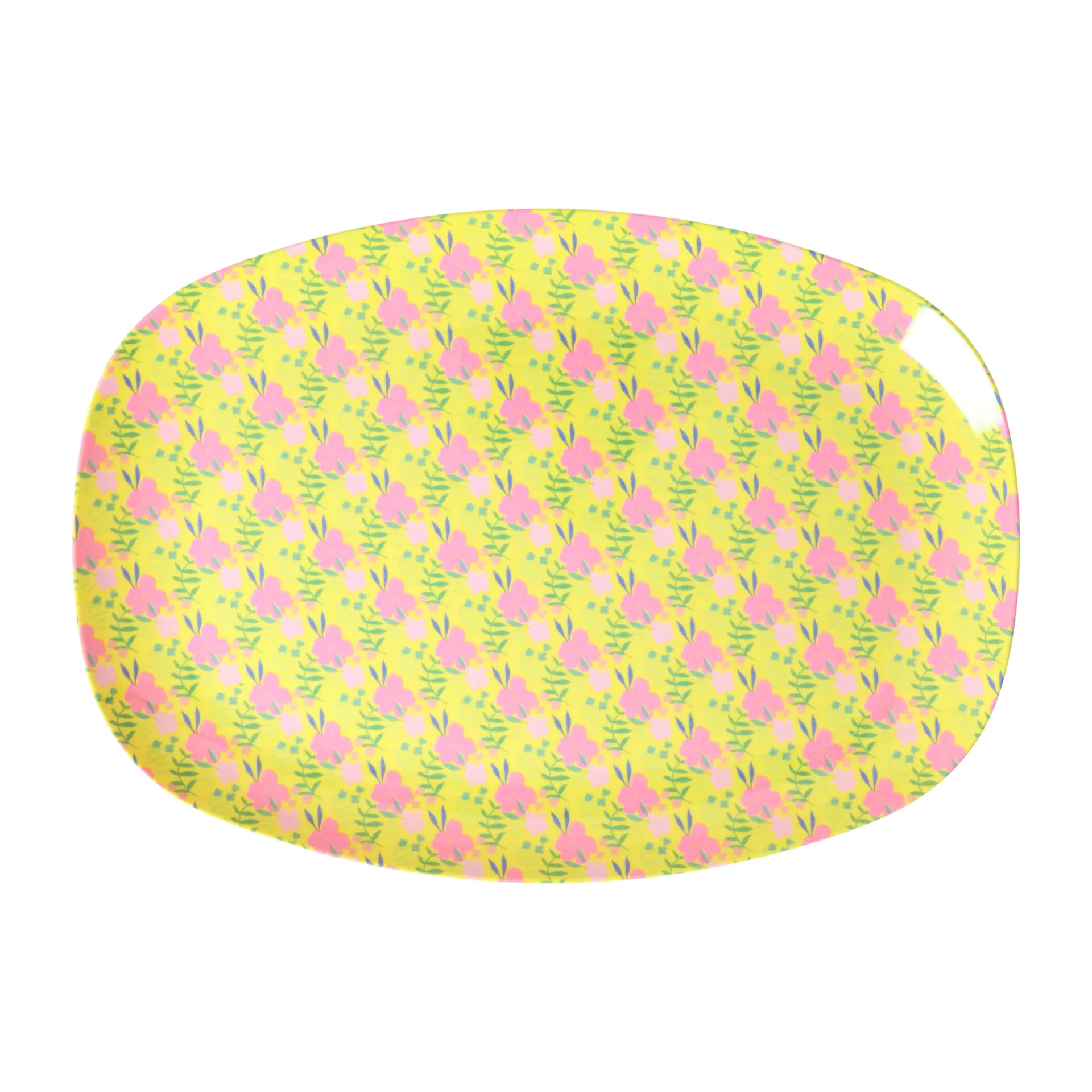 Rice melamine plate 22x30 cm, Sunny days RICE