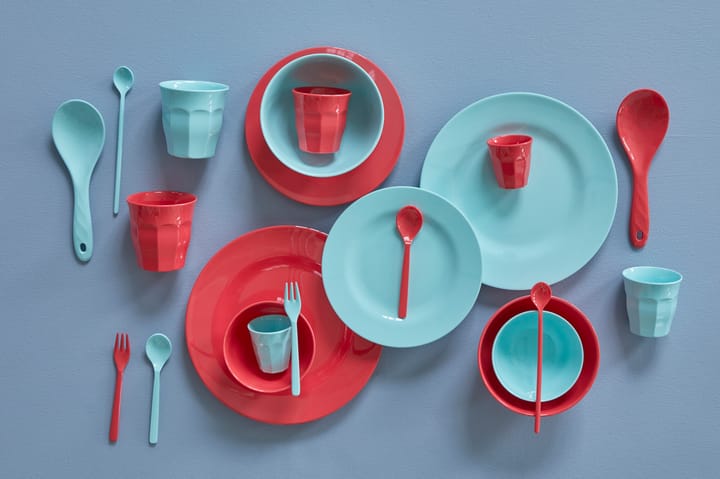 Rice melamine plate Ø26 cm 6 pieces, Yippie yippie yeah RICE