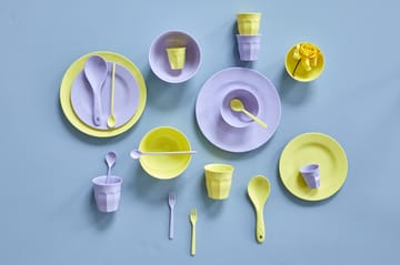 Rice melamine plate Ø26 cm 6 pieces - Yippie yippie yeah - RICE