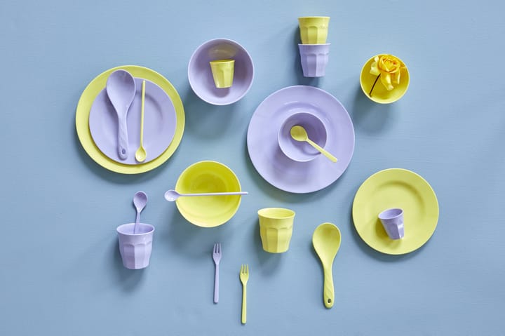 Rice melamine plate Ø26 cm 6 pieces, Yippie yippie yeah RICE