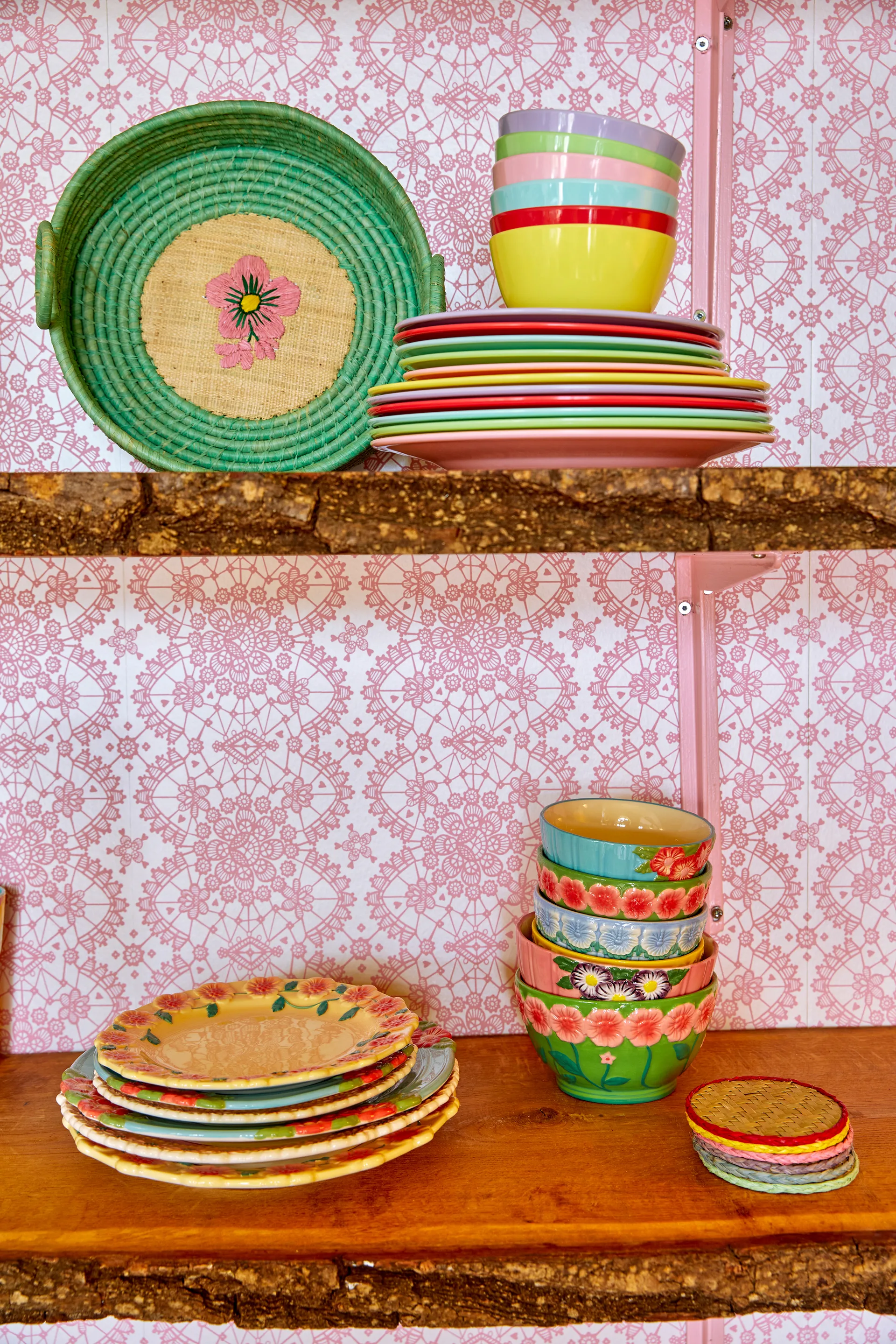 Rice melamine plate Ø26 cm 6 pieces, Yippie yippie yeah RICE