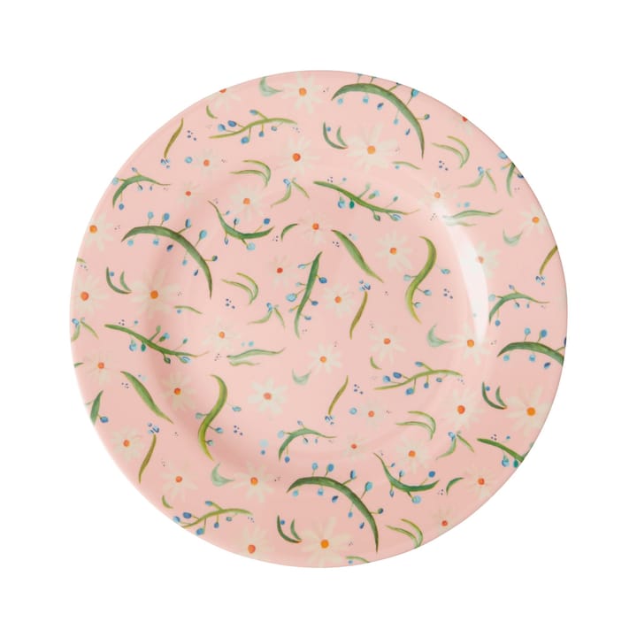 Rice melamine small plate 20 cm - Delightful daisies - RICE