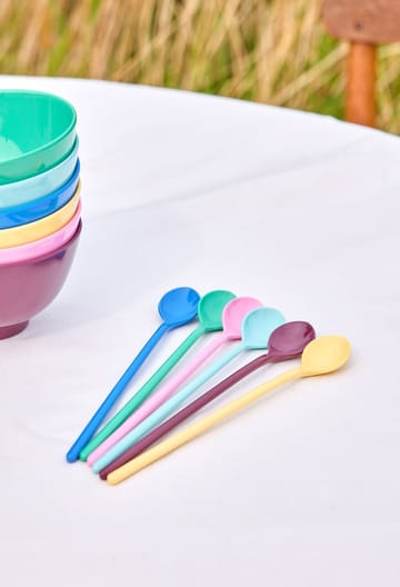 Rice melamine spoon long 6-pack - Show your true colours. - RICE