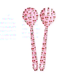 RICE Rice salad servers melamine 2 pieces Cherry